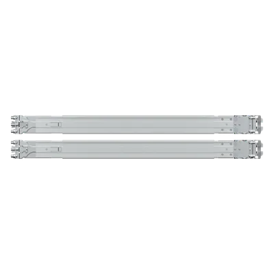 Kit de Rieles para Rack / Profundidad Ajustable 553-834 mm (1.8-2.7 ft) / Orificios Cuadrados ≥9.5 mm / Orificios Redondos ≥7.1 mm / Ancho Pilar ≥450 mm (1.5 ft)