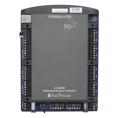 Controlador de Acceso / 4 Lectoras / RS-485 y TCP/IP / Tarjeta Principal sin Gabinete / Compatible AC825IP