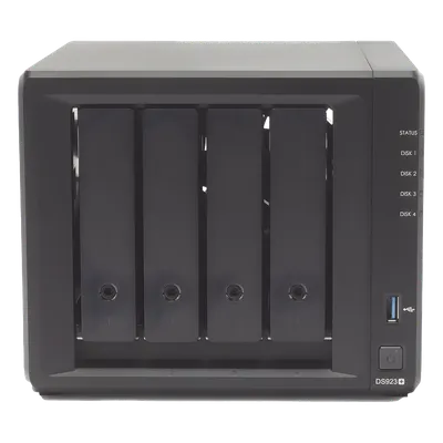 Servidor NAS de 4 Bahías (Expandible a 9 Bahías) / Hasta 162 TB / Servicio Nube Gratis (P2P) / Administración Remota y Respaldo Programado