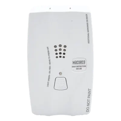 Detector de Gas MACURCO GD-2B, Alarma 85 dBA y Cobertura de 83 m²