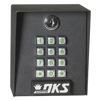Teclado de Acceso Exterior / 400 Usuarios / Programación NFC / Doble Factor / 12-24 VAC/VDC / -23°C a 60°C