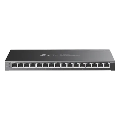 Switch administrable TP-Link TL-SG2016P con 16 puertos Gigabit y PoE