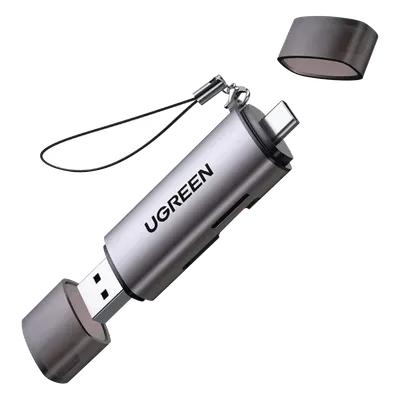 Lector de tarjetas UGREEN 50706 con USB-C, USB-A y doble ranura