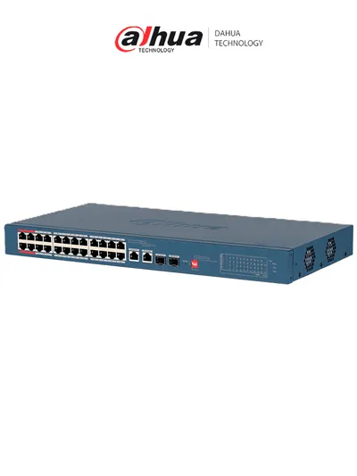 Switch PoE Dahua DH-CS4220-16GT-190 con 16 puertos Gigabit