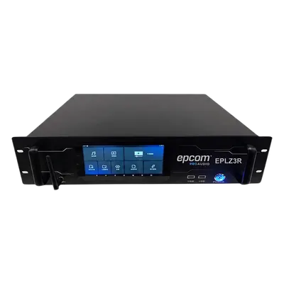 Controlador Central Multimedia / Chasis Rack 2U / Android Embebido / 4 Salidas DMX512 / 2048 Canales / 4 Puertos Gigabit / Pantalla Táctil 7" / 4K UHD / Wi-Fi Integrado