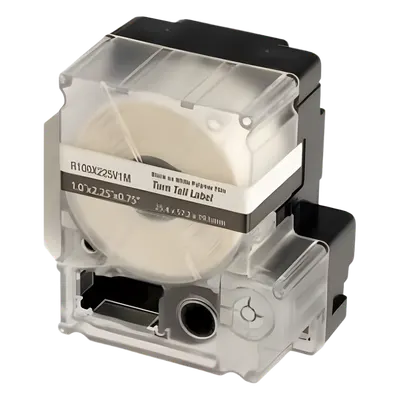 Casete de Etiquetas Autolaminadas / Rotación 360° / Cat 6 FTP y Cat 6a/10Gig / AWG 8-4 / 75 Unidades / 2.25 in Largo