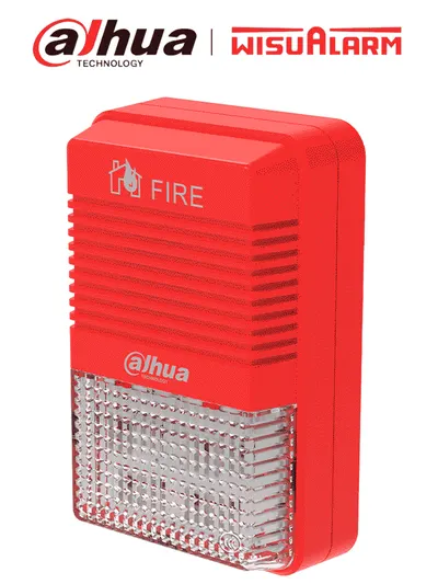 Lampara Estroboscópica DAHUA DHI-HY-1500 con Sirena Direccionable de Alarma