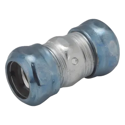 Conector de Compresión Hermético / Acero Galvanizado / Pared Delgada / 3/4 in / 1.35 x 1.25 in (34.29 x 31.75 mm)