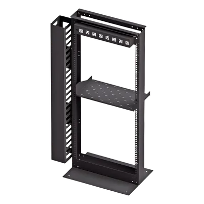 Kit organizador de rack LINKEDPRO KIT-ORG-24 de 24U con PDU