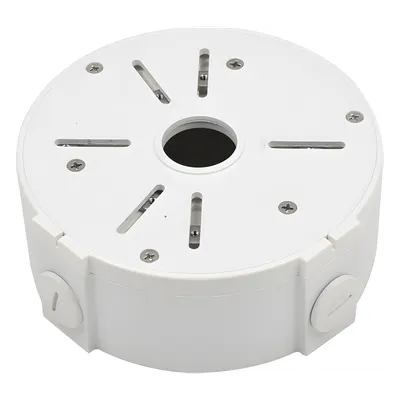 Caja de Conexiones Universal / Interior / Aluminio / Blanco / Bala Domo Turret / 3 y 4 Orificios / Conexión 3/4
