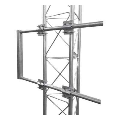 Brazo para Torre / Acero ASTM A-36 / Galvanizado en Caliente / Tubo 2" Ced 30 / Largo 170 cm (5.6 ft) / Ajustable 30 a 100 cm (11.8 a 39.4 ft)