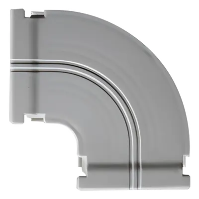 Curva Horizontal 90° / Canaleta DX10000 / ABS V0 / -20°C a +80°C / 0.025 kg/m / 3.28 ft Aplicaciones