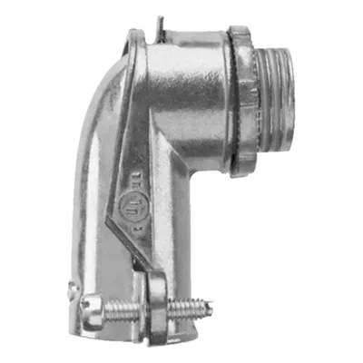 Conector curvo para tubo flexible 1/2" (13 mm)