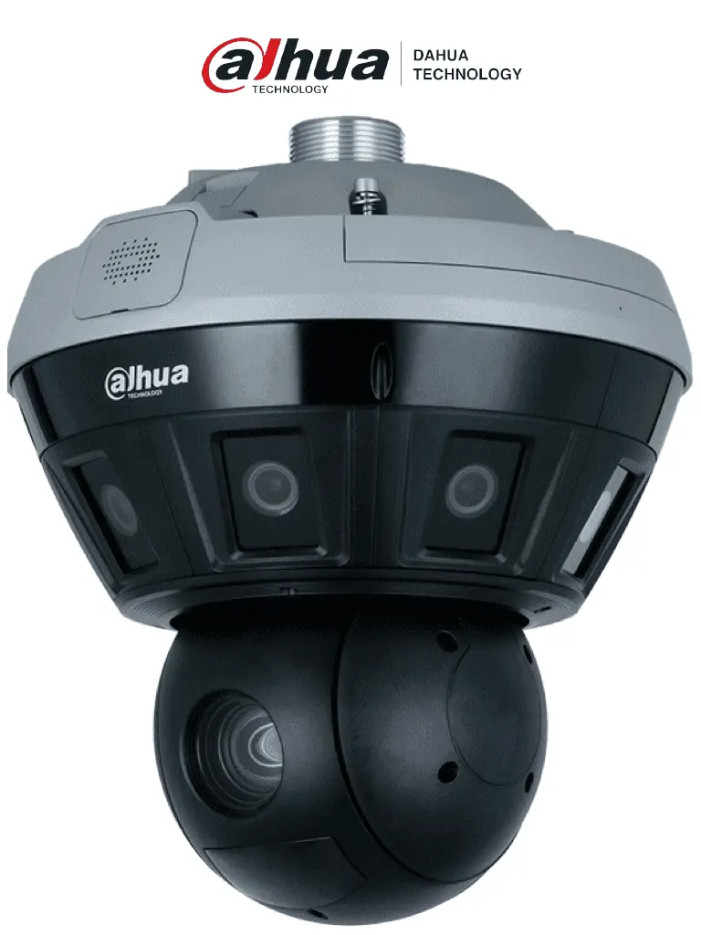 DAHUA DH-PSDW81642S-A360-D425 - Cámara IP Panorámica Multisensor 8x2MP+ PTZ 25x de ZOOM/ PTZ de 4 Megapixeles/ WizMind/ IR 100 Mts/ Smart Tracking/ H.265/ IP66/