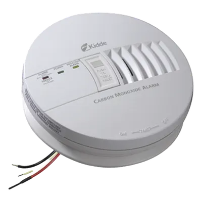 Alarma de Monóxido de Carbono KIDDE 21006406 con Respaldo 9 V y Sensor Electroquímico