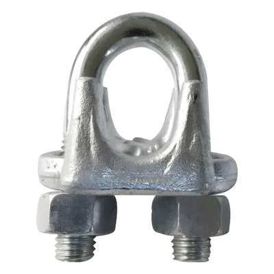 Nudo/Perro/Abrazadera Forjada para Cable de Retenida de 5/16".