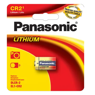Batería de litio PANASONIC CR2PA de 3 V y 850 mAh