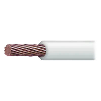 Cable Eléctrico THW-LS / Cobre 2 AWG / 19 Hilos / 100 m / 328 pies / Blanco