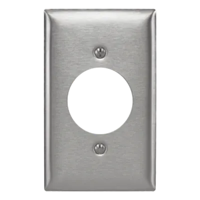 Placa de pared RACO HUB-SS-720 para receptáculo twist-lock de 20 y 30 A