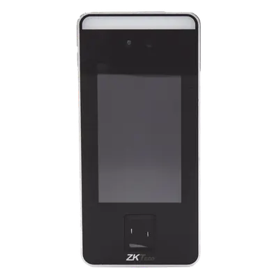 Terminal Biométrica Facial y de Palma / 6,000 Rostros / 3,000 Palmas / Pantalla Táctil 5" / Lector QR / TCP/IP y Wiegand / Anti-Falsificación