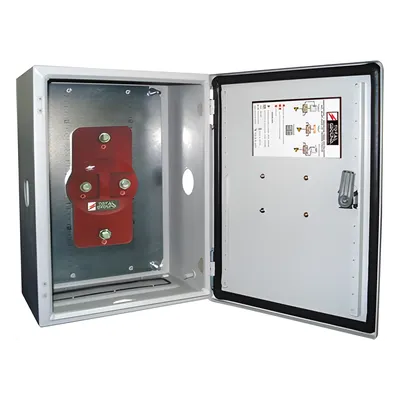 Acoplador de Impedancias / 4500 A / Gabinete Calibre 18 / Conexión 1/2 Pulgada / 300 x 400 x 210 mm (11.8 x 15.7 x 8.3 in)