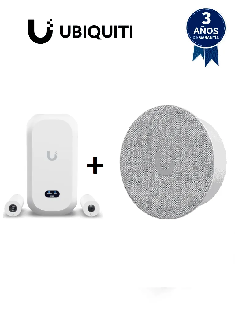 Cámara modular UniFi AI Theta con módulo de audio para interiores