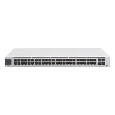 Switch Capa 3 Ubiquiti USW-PRO-48 con 48 puertos Gigabit y 4 SFP+