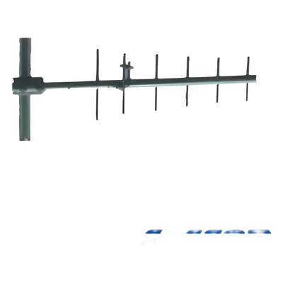 Antena Base UHF / Yagi 6 Elementos / 490-520 MHz / 10 dB Ganancia / 300W / 161 km/h Resistencia Viento