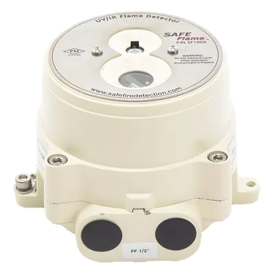 Detector de Flama UV/IR SAFE FIRE DETECTION SF-100A-UVIR, 30 m Alcance, Inoxidable