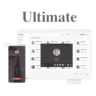 Extensión anual PBX cloud / Ultimate Edition / 500 min grabación / 5 dispositivos por extensión / FXO/FXS / CRM+SBC integrados