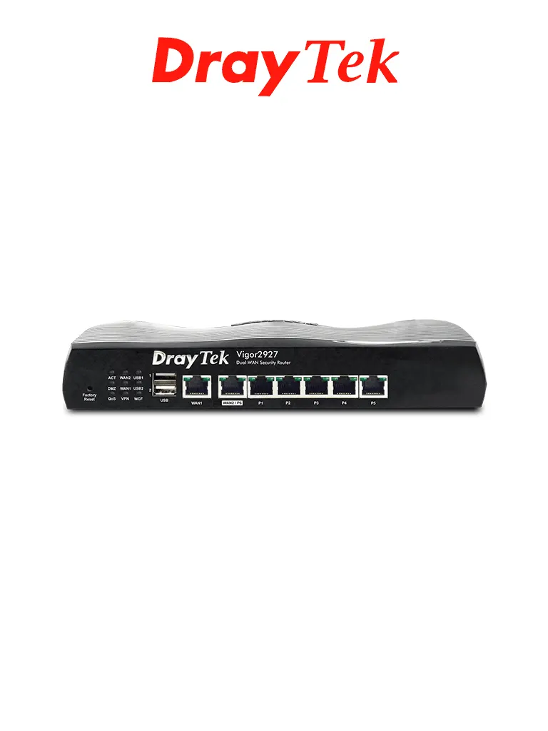 Router Multi-WAN DRAYTEK Vigor2927 con balanceo de cargas y VPN