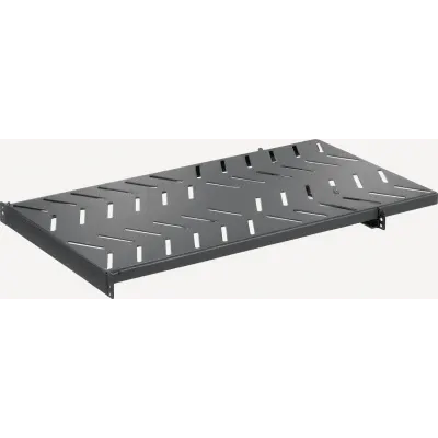 Charola para Rack de 19" / 4 Postes / 1 UR / Capacidad 124.7 kg / Profundidad 23.5 in (596.9 mm) / Ajustable en Profundidad