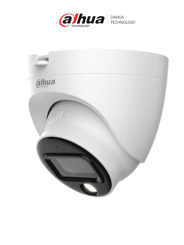 Cámara domo Dahua DH-HAC-HDW1239TLQN-A-LED Full Color de 2 MP
