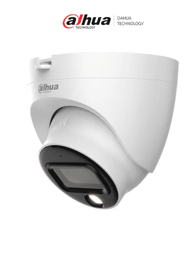 Cámara domo Dahua DH-HAC-HDW1239TLQN-A-LED Full Color de 2 MP