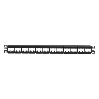 Panel de parcheo PANDUIT CPPL24WBLY Mini-Com de 24 puertos para rack