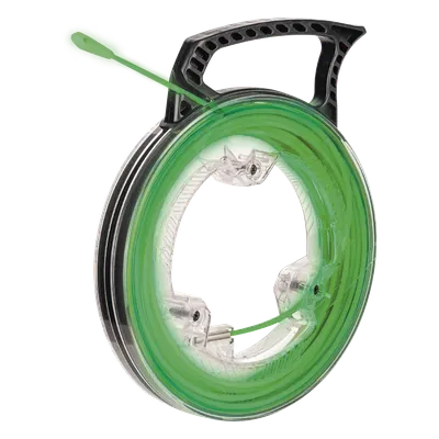 Guía Jalacables / Fibra de Vidrio Luminiscente / 12 m (39.37 ft) / Punta Nylon / Conector Acero Inoxidable