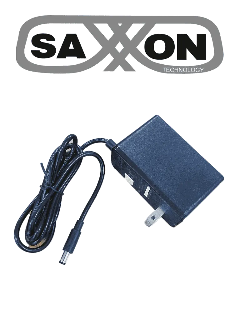 Fuente de poder SAXXON KA18F-1201500USH de 12 Vcc y 1.5 A