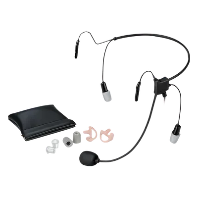 Diadema / Reducción de ruido 29 dB NRR / Diadema trasera bilateral / MIL-STD-810 / Temperatura -20°C a +60°C / 0.066 lb