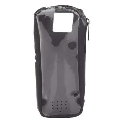 Funda de Piel Reforzada / Visor Frontal Transparente / Cierre Metálico / Compatible IC-A25