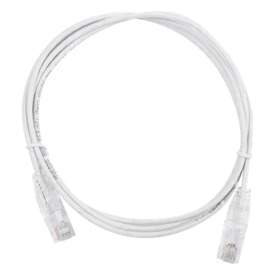 Cable de parcheo LINKEDPRO LP-UT6-150-WH28 Cat6 slim de 1.5 m