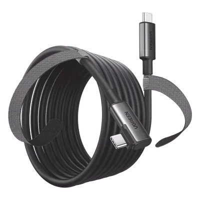 Cable USB-C a USB-C UGREEN 90629 de 5 m con conector angulado
