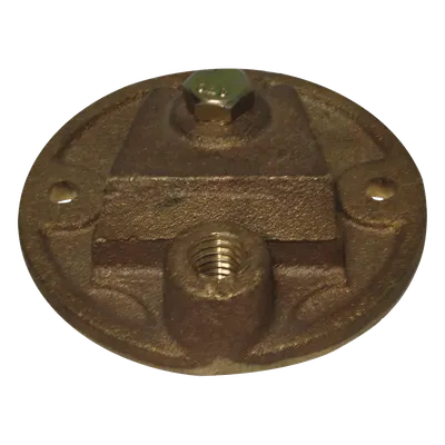 Base redonda TOTAL GROUND TG-BR para pararrayo de punta maciza