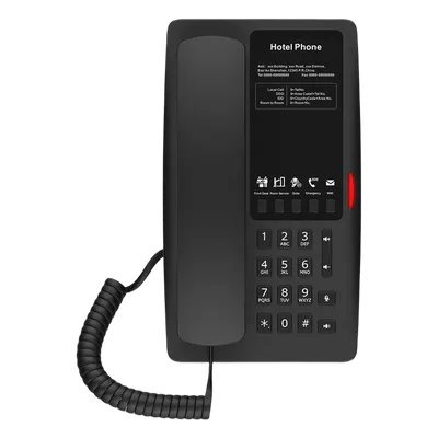 Teléfono IP hotelero FANVIL H4WB con Wi-Fi 6 y 2 líneas SIP
