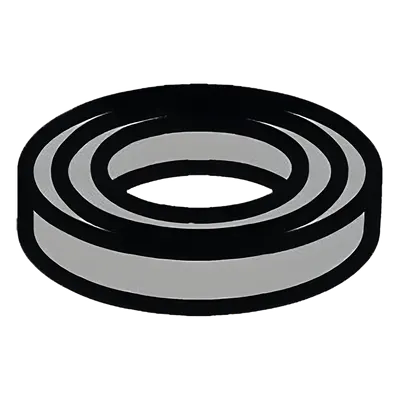 Junta para barrera / Compatible hasta 5 m (16.4 ft) / Serie 615 / 16x24x6,3x5,8 mm / 2 unidades