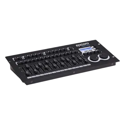 Controlador DMX / 256 Canales / 16 Fixtures / 135 Figuras Vectoriales / 80 Playbacks / 2 Puertos DMX Aislados / Rack 19"