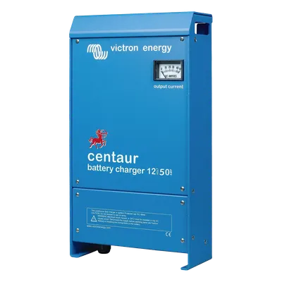 Cargador de Baterías / 12V 50A / Entrada Universal 90-265V / Tres Salidas Aisladas / Compensación de Temperatura / IP32