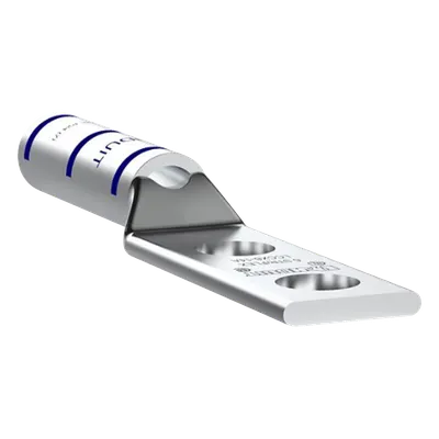Terminal de compresión PANDUIT LCCX6-14A-L doble ojillo para 6 AWG