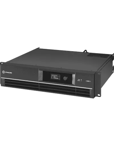 BOSCH M_C3600FDiUS - Amplificador de Potencia con DSP 2x1800W / Low-Z y Hi-Z / DYNACORD