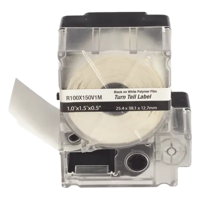 Casete de etiquetas PANDUIT R100X150V1M para cables Cat 5e, 6 y 6e