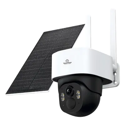 Cámara PT solar SMARTHOME SCAM2PTP4G 4 MP con conexión 4G